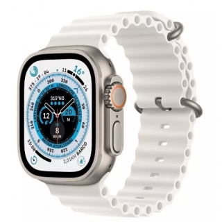 Apple watch ultra Titânio 49 mm Pulseira Oceano Branca Loja de Celular Barato Celular Sansung Barato Loja de Celular