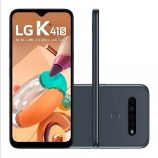 Smartphone K41s Tela 6.55'' 32gb 3gb Ram Cinza-escuro LG - Semi-Novo Loja de Celular Barato Celular Sansung Barato Loja de Celular